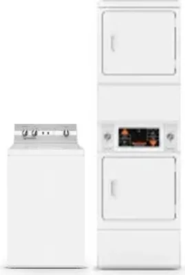 Side by Side Washer & Dryer Set